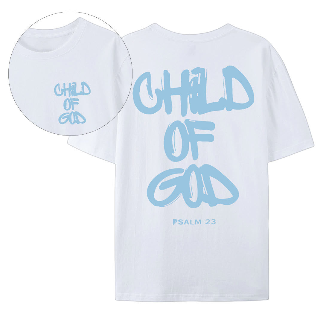 Christianartworkshop Child of God T-shirt - White - 2XL - image 1