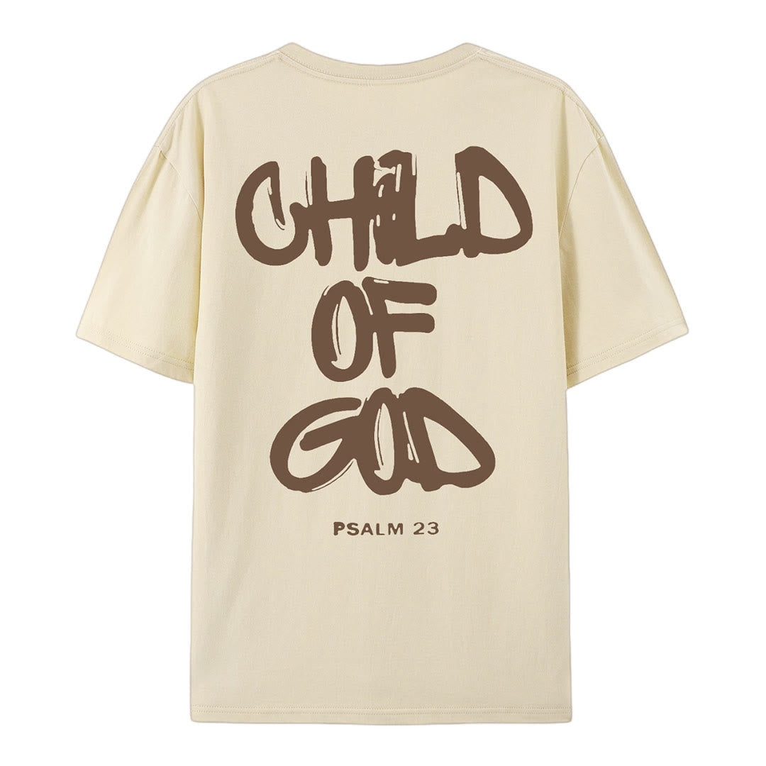 Christianartworkshop Child of God Cotton Adult T-shirt - image 5
