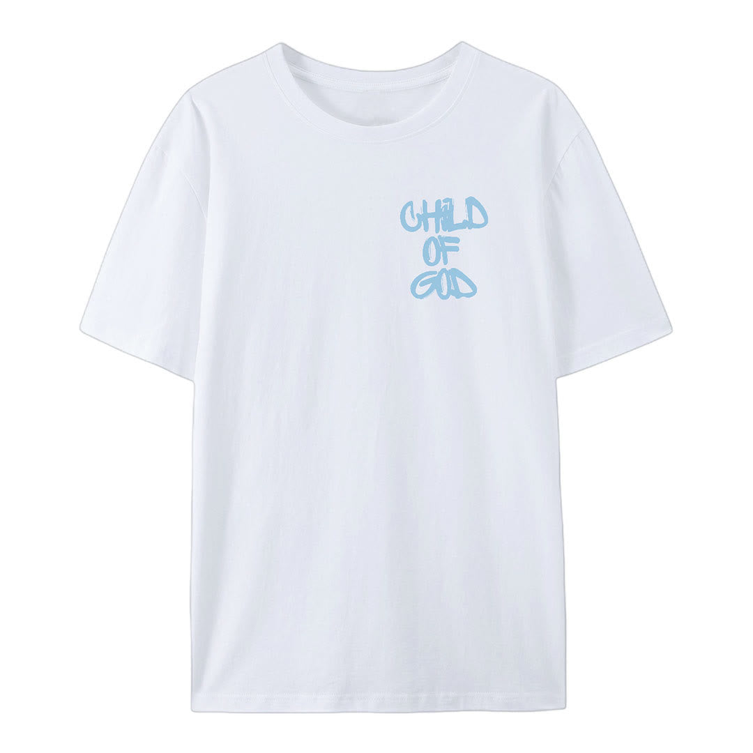Christianartworkshop Child of God Cotton Adult T-shirt - image 3