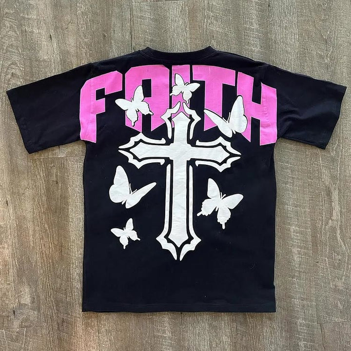 Christianartworkshop "FAITH" Short Sleeve T-shirt - image 2