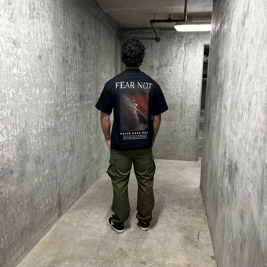 Christianartworkshop "FEAR NOT" Short Sleeve T-shirt - image 2