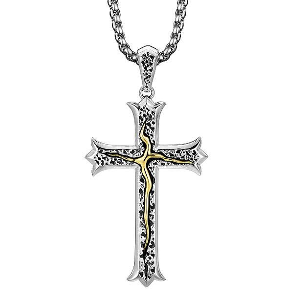Christianartworkshop 925 Sterling Silver Classic & Vintage Crucifix Tree of Life Necklace: A Symbol of Spirituality and Vitality - 925 Sterling Silver - image 1
