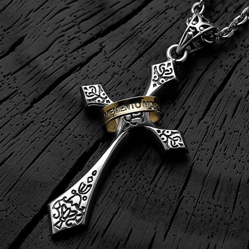 Christianartworkshop 925 Sterling Silver Modern & Minimalist Crucifix Necklace: A Symbol of Dark Talisman - image 7