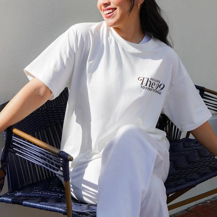 Christianartworkshop He Leaves the 99 to Find the One T-shirt - image 9