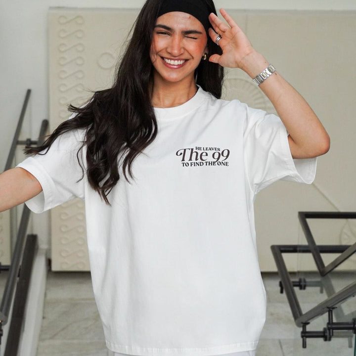 Christianartworkshop He Leaves the 99 to Find the One T-shirt - image 5