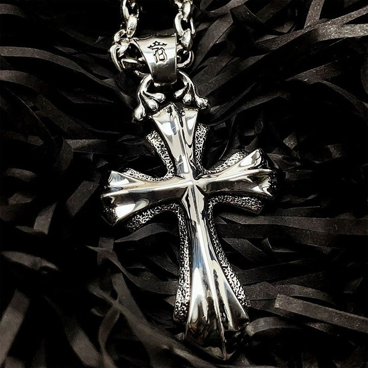 Christianartworkshop 925 Sterling Silver Modern & Minimalist Crucifix Necklace: Simple Design for the Devout - image 5