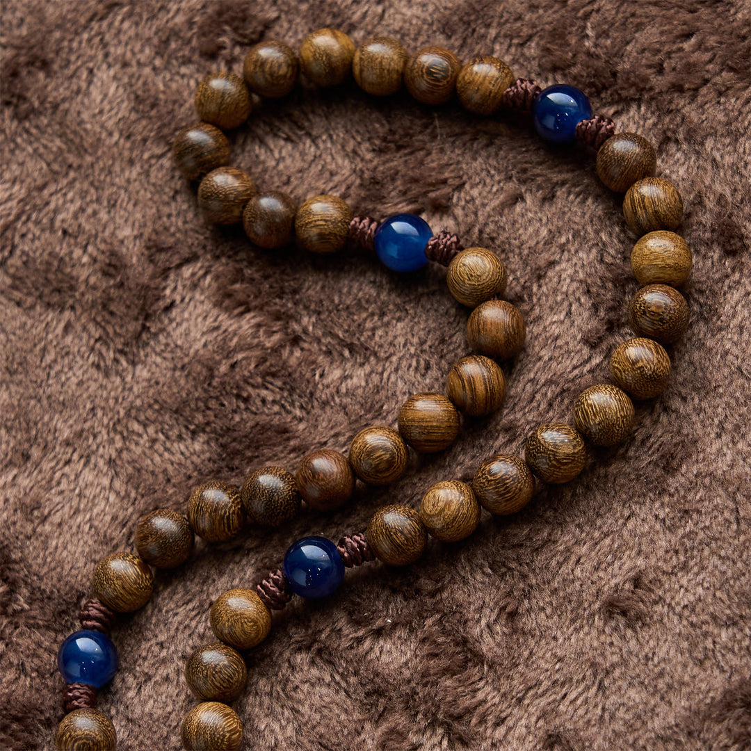 Christianartworkshop PRAYERFUL FAITH: Handmade Gold sandalwood Rosary with Our Lady of Guadalupe - image 7