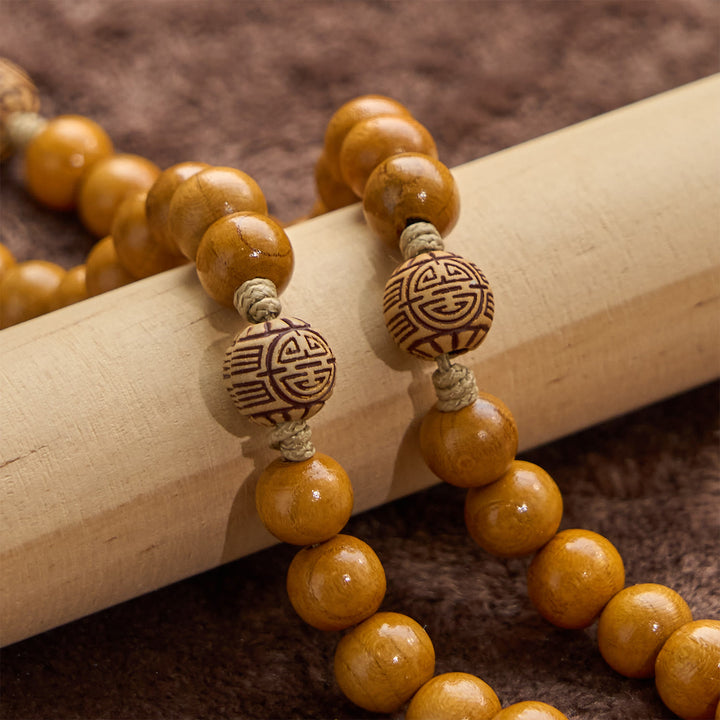 Christianartworkshop Holy Family & Crucifix of 10mm Olive Wood Bead Handmade Rosary for Holy Prayer - image 9