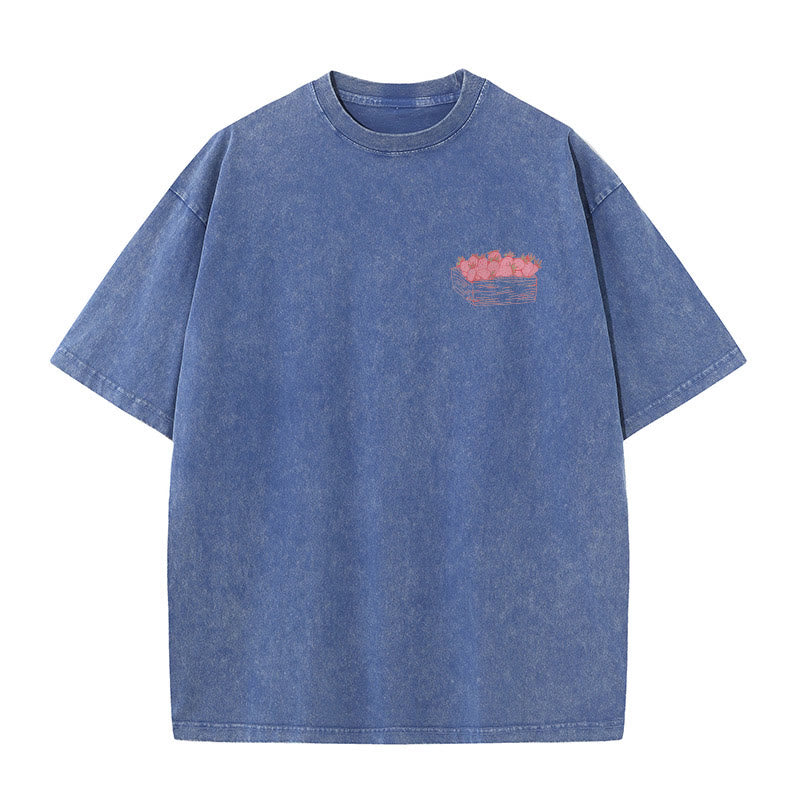 Christianartworkshop Fruit Of The Spirit Unisex Washed T-Shirt - image 4