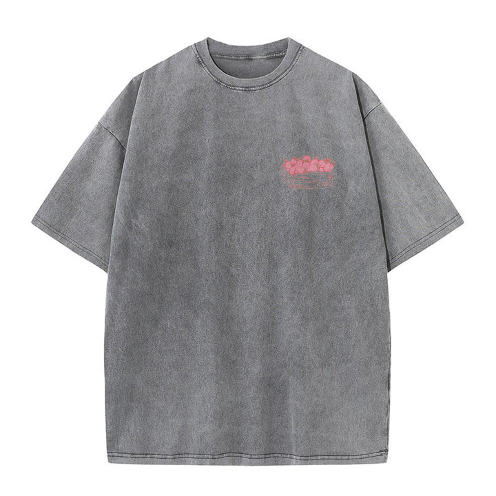 Christianartworkshop Fruit Of The Spirit Unisex Washed T-Shirt - image 6