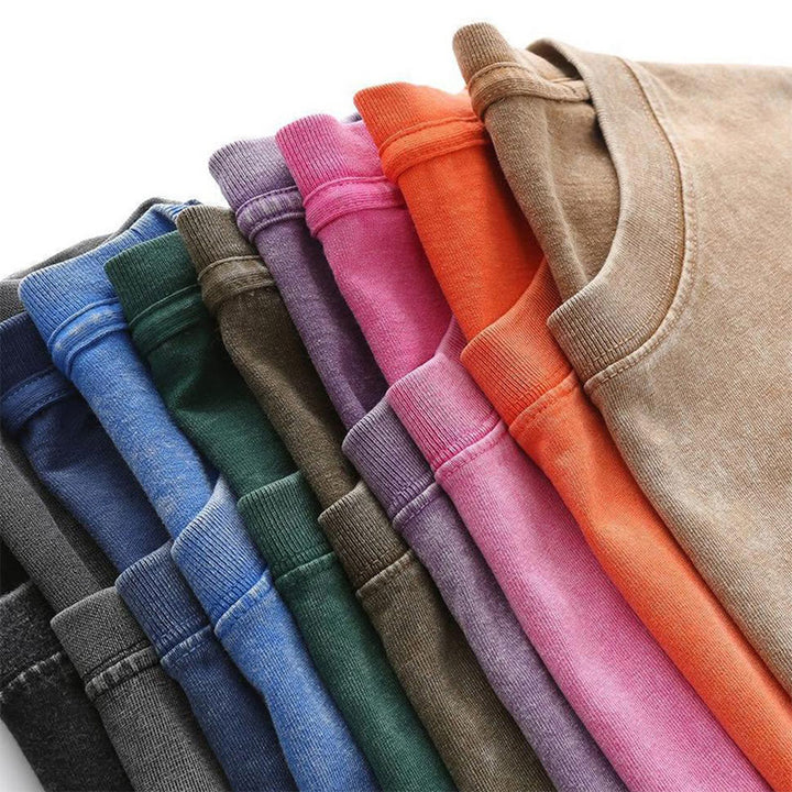 Christianartworkshop "For God So Loved the World" Unisex Washed T-Shirt - image 20