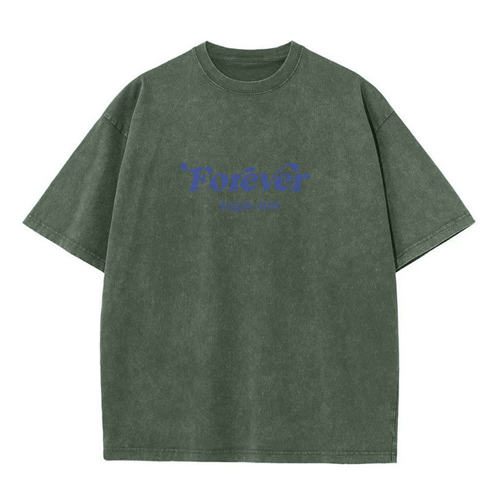 Christianartworkshop Eternal Word of God Unisex Washed T-Shirt - image 11