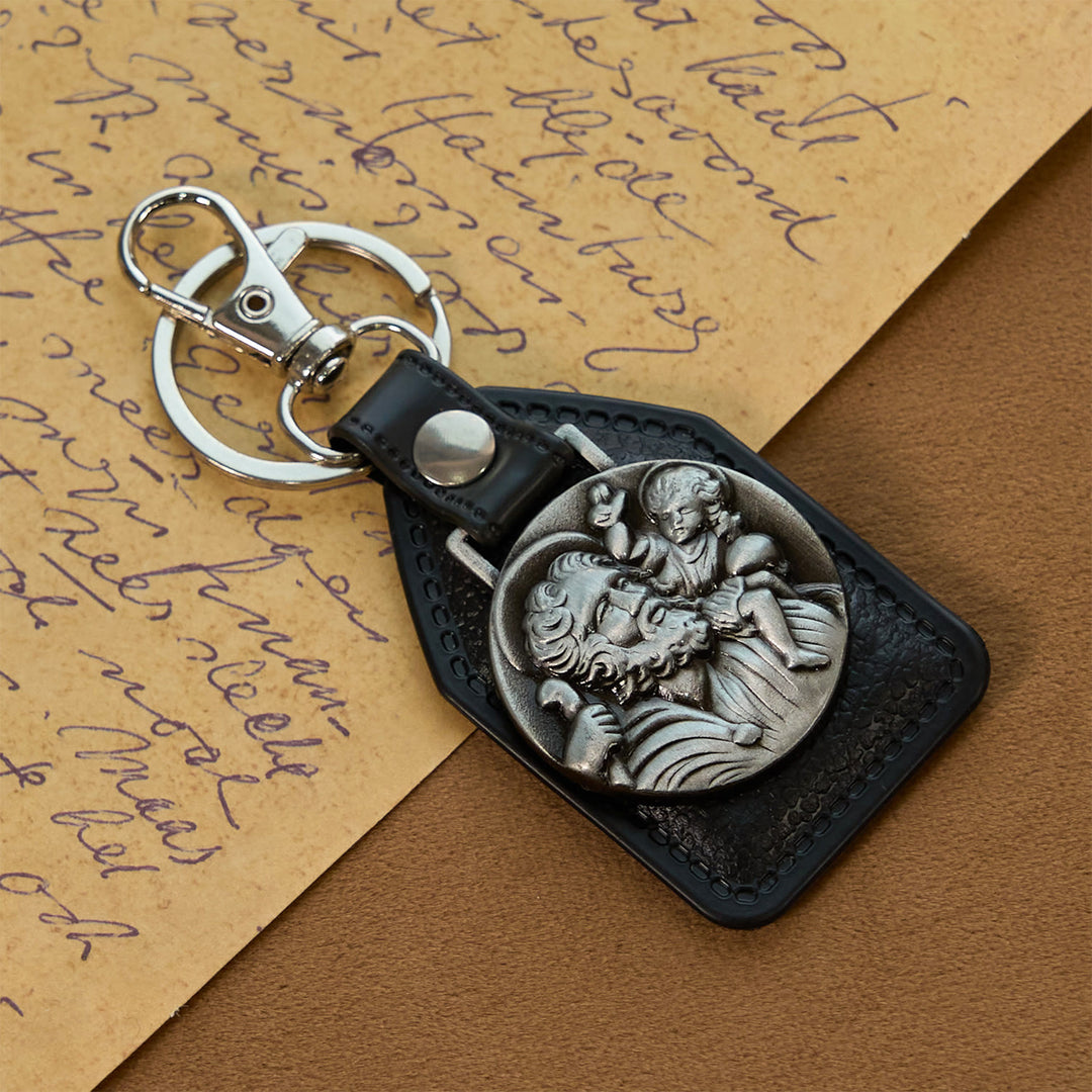 Christianartworkshop 12 Patterns Christian-Inspired Keychains Pendants: Faith on the Go - Style-G - image 28