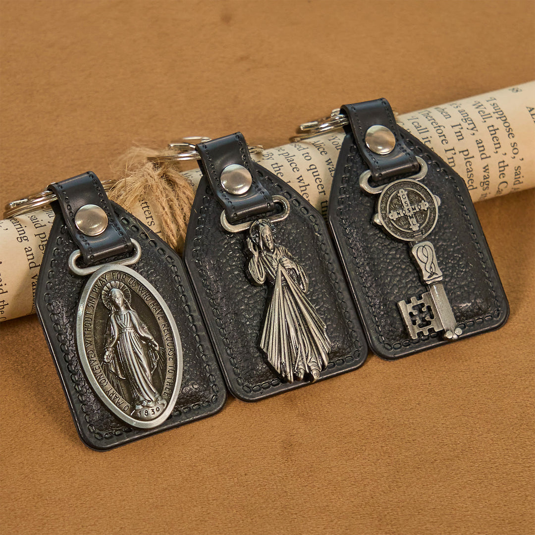 Christianartworkshop 12 Patterns Christian-Inspired Keychains Pendants: Faith on the Go - image 41