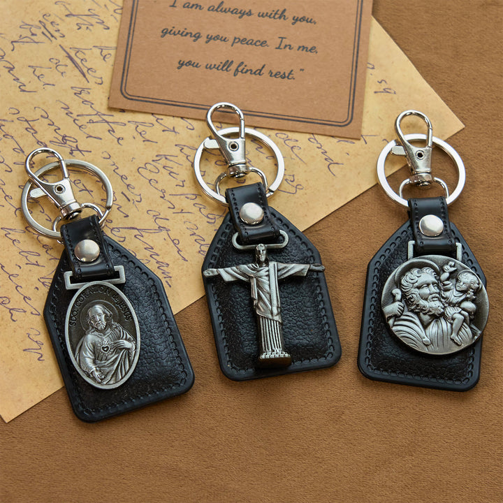 Christianartworkshop 12 Patterns Christian-Inspired Keychains Pendants: Faith on the Go - image 7