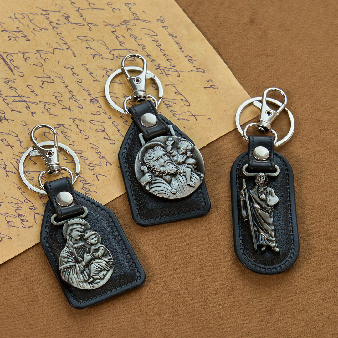 Christianartworkshop 12 Patterns Christian-Inspired Keychains Pendants: Faith on the Go - image 13