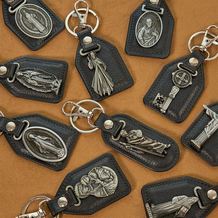 Christianartworkshop 12 Patterns Christian-Inspired Keychains Pendants: Faith on the Go - image 2