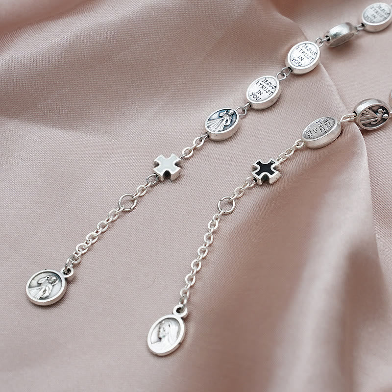 Christianartworkshop St. Benedict, Miraculous Medal & Cross Classic Bracelet: A Timeless Token of Divine Protection - image 3