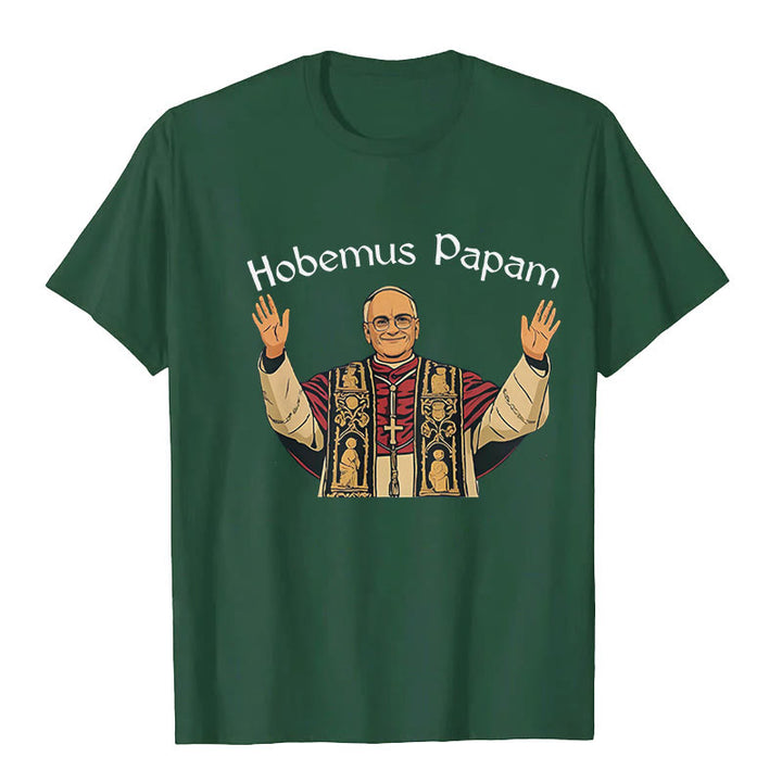 Christianartworkshop Robert Francis Prevost First American Pope T-shirt - Dark Green - 2XL - image 3