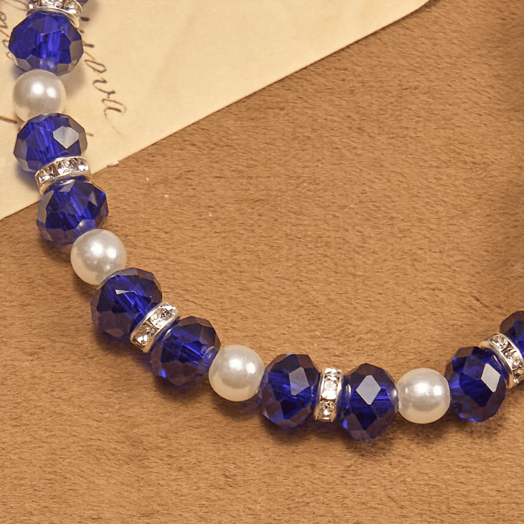 Christianartworkshop Modern Clear Crystal Stretch Braceletwith Crucifix & Miraculous Medal: Contemporary Faith Statement - image 26