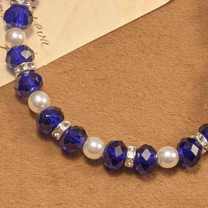 Christianartworkshop Modern Clear Crystal Stretch Braceletwith Crucifix & Miraculous Medal: Contemporary Faith Statement - image 26