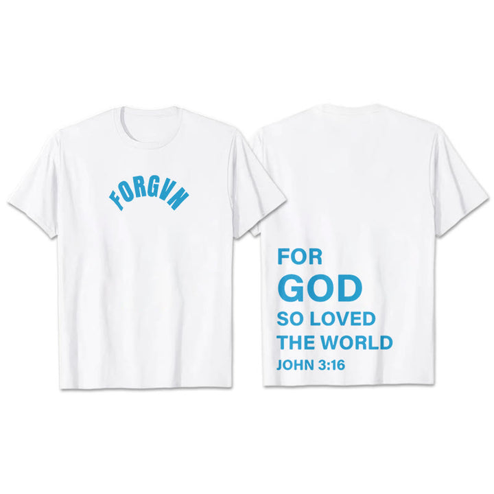Christianartworkshop Forgvn T- Shirt - White - 2XL - image 0