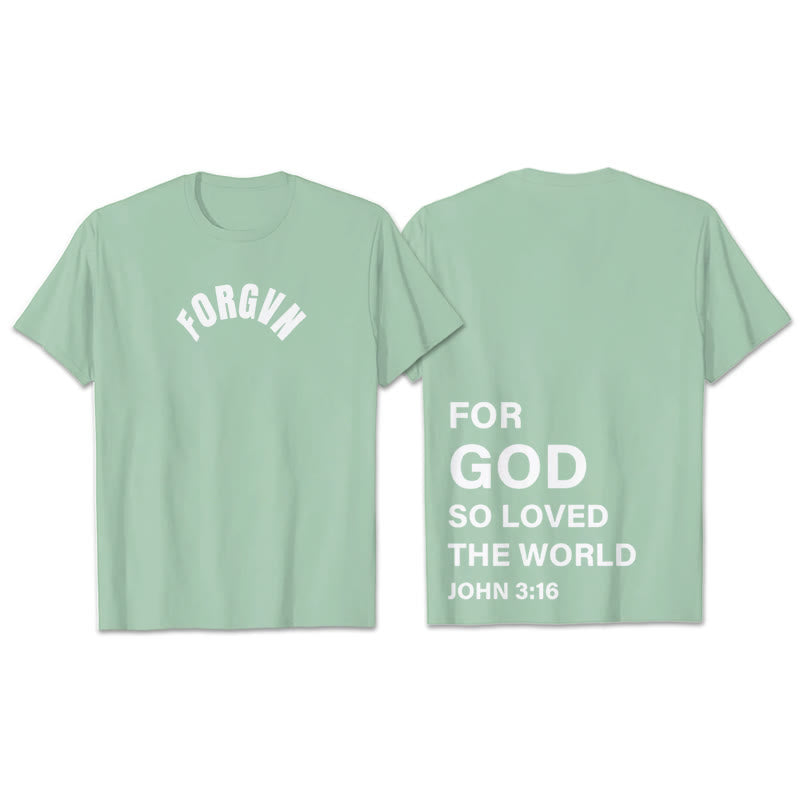 Christianartworkshop Forgvn T- Shirt - Grass Green - 2XL - image 23