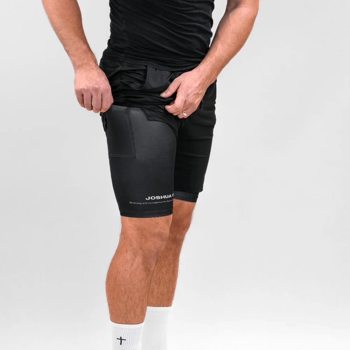 Christianartworkshop Joshua 1:9 Lion Performance Shorts