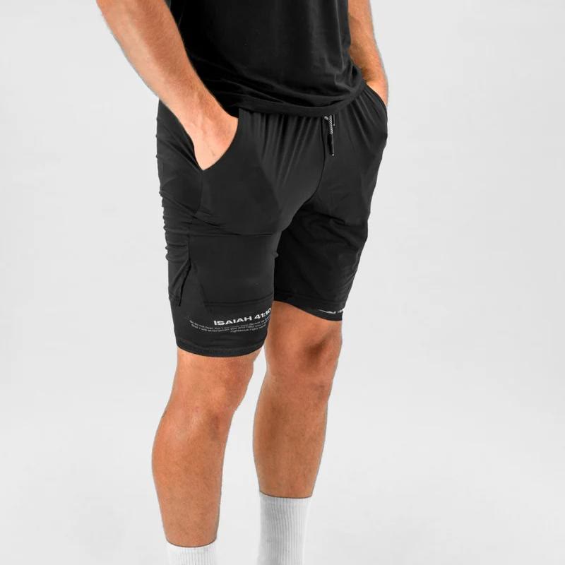 Christianartworkshop Isaiah 41:10 Angel & Devil Performance Shorts