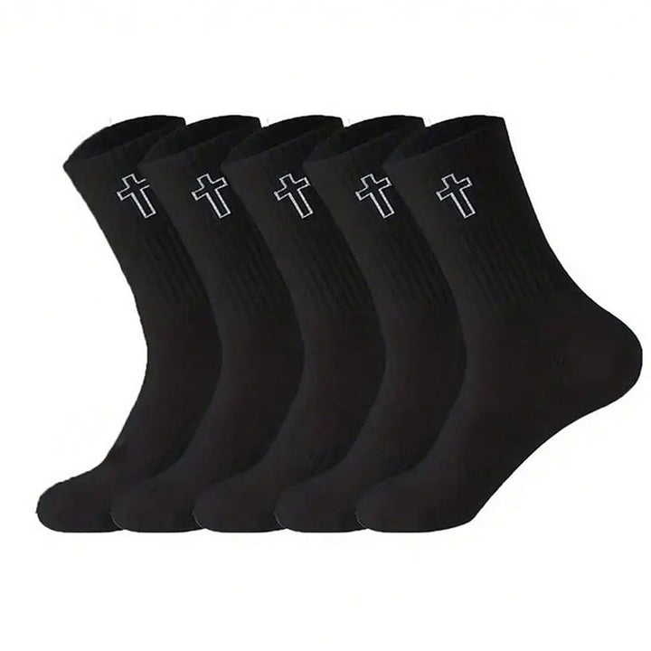 Christianartworkshop Sacred Cross Socks: Walk with Spiritual Grace - image 3