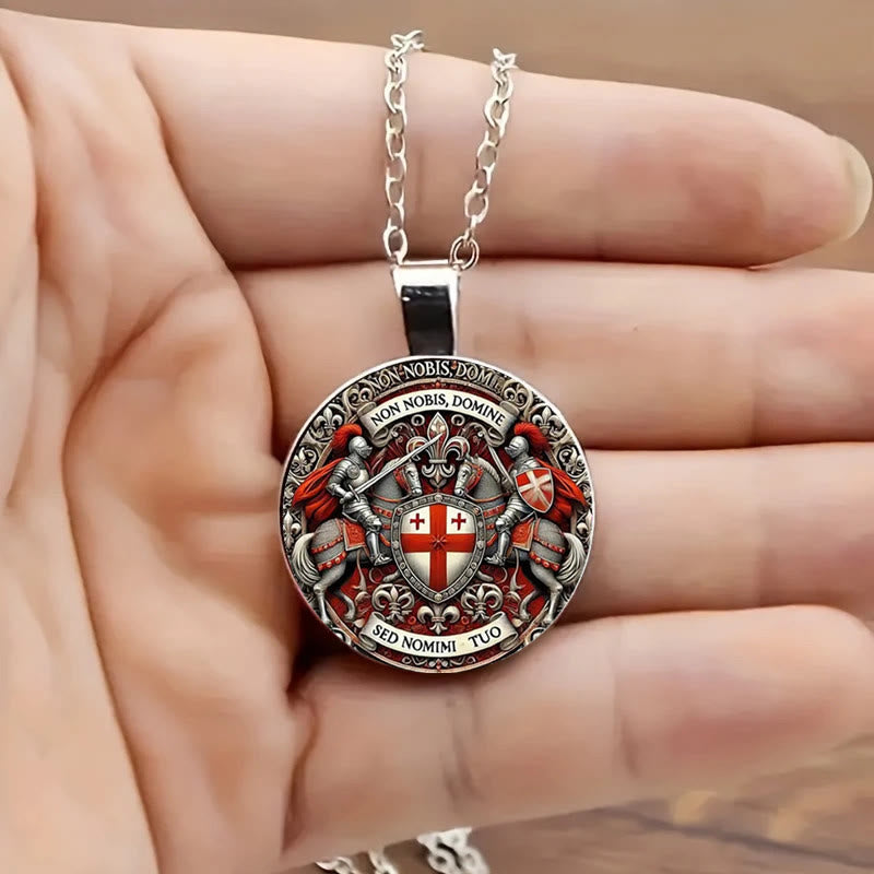 Christianartworkshop Spiritual Companion Knights Templar Keychain: Faith-Filled Token of Chivalric Grace - image 2