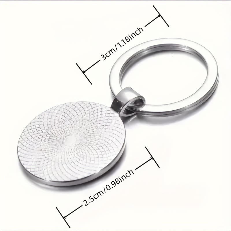 Christianartworkshop Spiritual Companion Knights Templar Keychain: Faith-Filled Token of Chivalric Grace - image 6