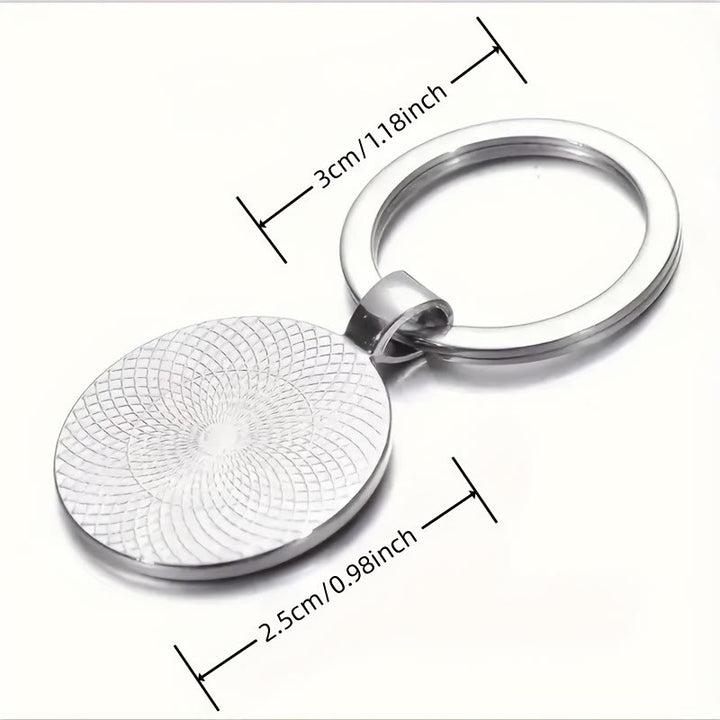 Christianartworkshop Spiritual Companion Knights Templar Keychain: Faith-Filled Token of Chivalric Grace - image 6