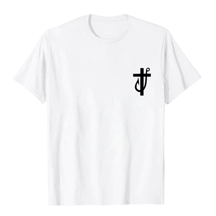 Christianartworkshop Jesus Made Me A Fisherman Mark 1:17 Unisex T-shirt - image 7