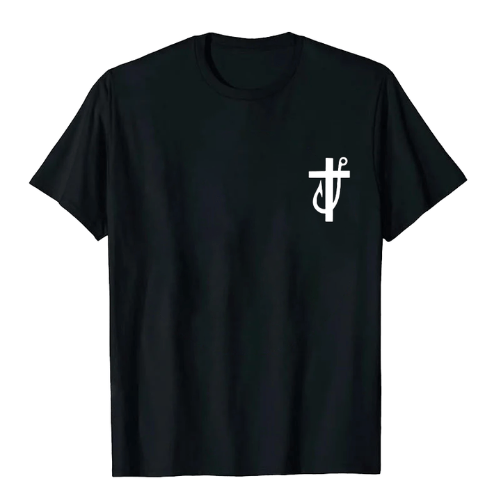 Christianartworkshop Jesus Made Me A Fisherman Mark 1:17 Unisex T-shirt - image 5