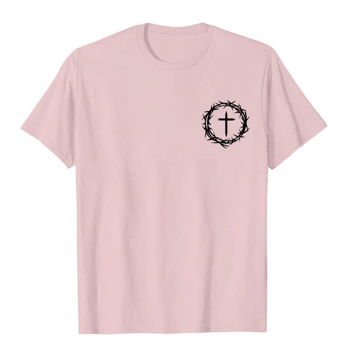 Christianartworkshop A Lot Can Happen In 3 Days Thorn Crown Cross Unisex T-shirt - image 25