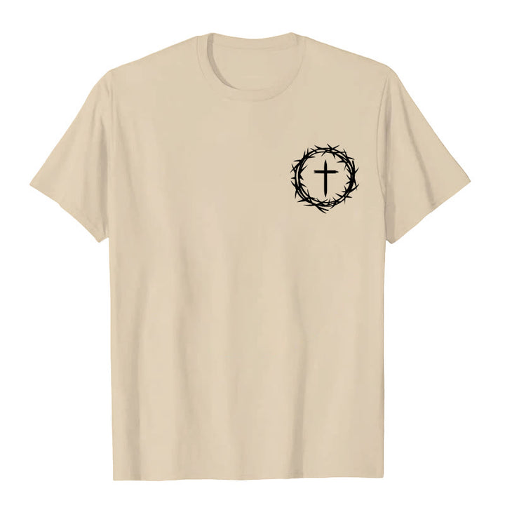 Christianartworkshop A Lot Can Happen In 3 Days Thorn Crown Cross Unisex T-shirt - image 22