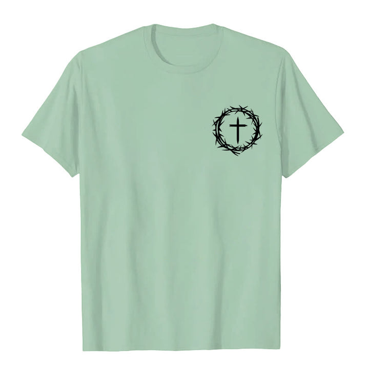 Christianartworkshop A Lot Can Happen In 3 Days Thorn Crown Cross Unisex T-shirt - image 19