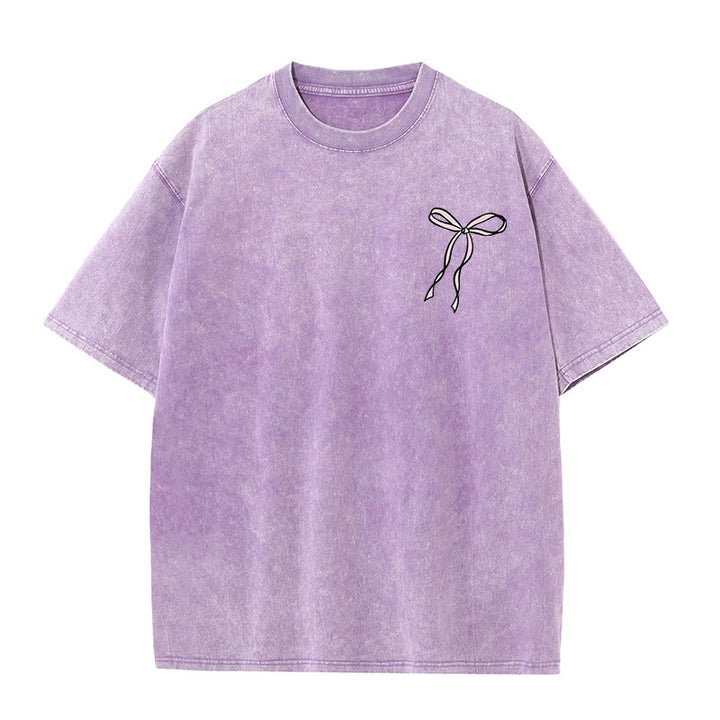 Christianartworkshop Faith Over Fear Unisex Washed T-Shirt - image 14