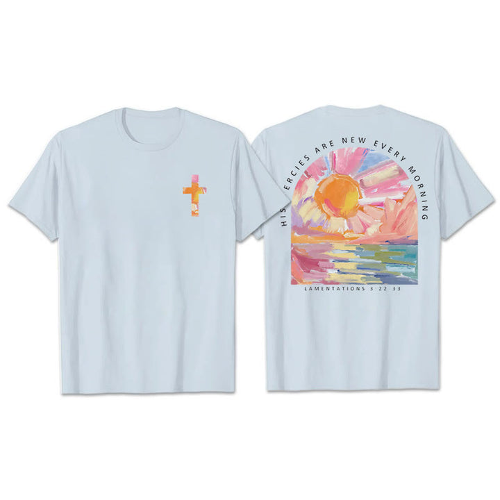 Christianartworkshop His Mercies Are New Every Morning T-Shirt