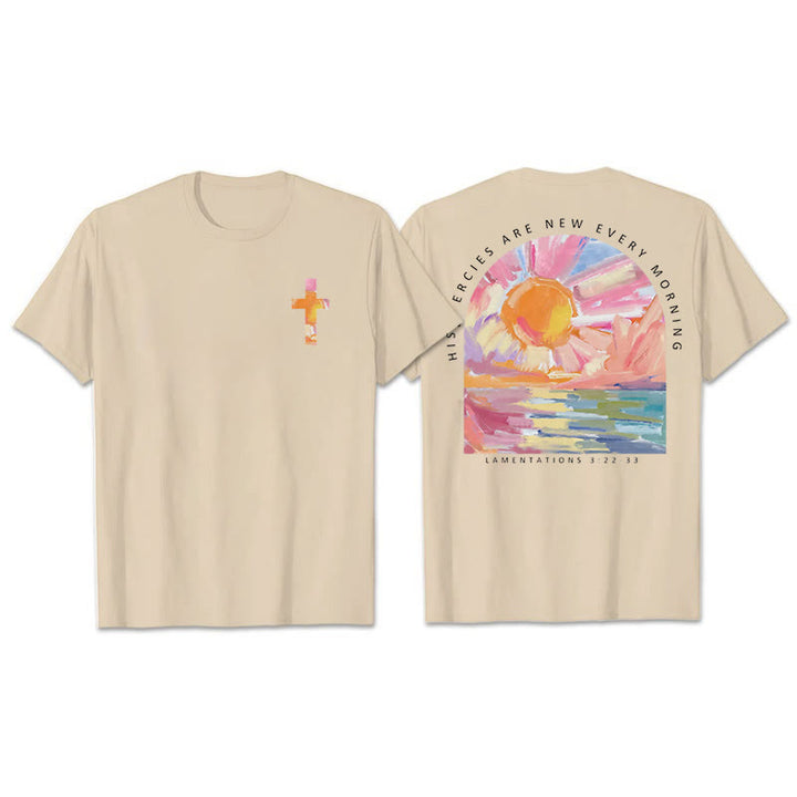 Christianartworkshop His Mercies Are New Every Morning T-Shirt