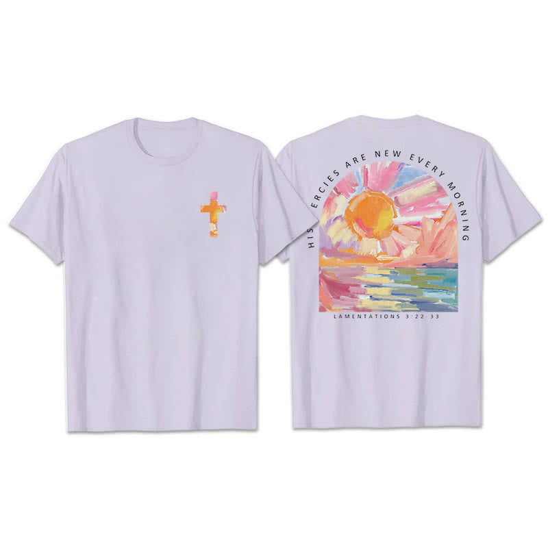 Christianartworkshop His Mercies Are New Every Morning T-Shirt