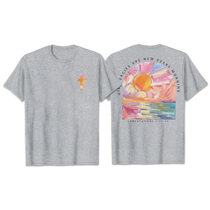 Christianartworkshop His Mercies Are New Every Morning T-Shirt