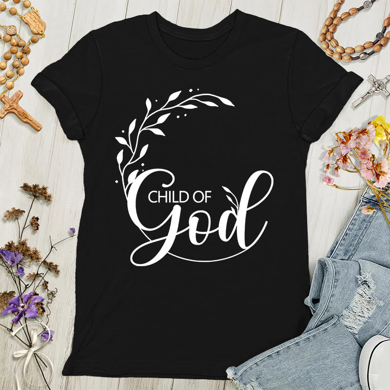 Christianartworkshop Child of God Women's T-shirt - Black - 4XL - image 0