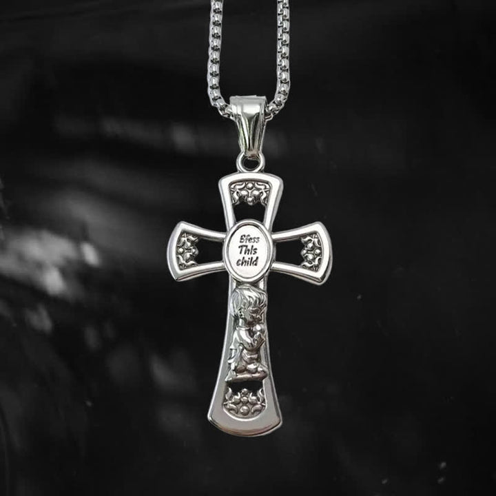 Christianartworkshop Child of God Faith Necklace: Steady Companion for Faithful Days - Silver-Color - image 4
