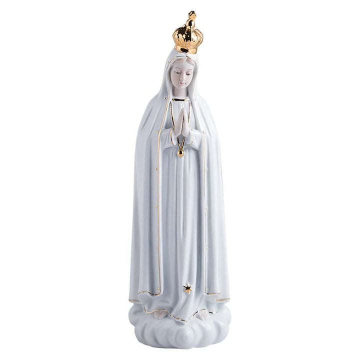 Christianartworkshop Classic Our Lady of Fatima Statue Sacred Home Ornament for Prayer Corners  - image 6