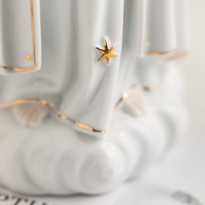 Christianartworkshop Classic Our Lady of Fatima Statue Sacred Home Ornament for Prayer Corners  - image 4
