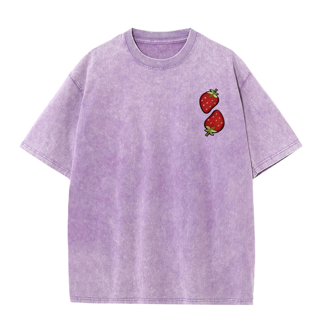 Christianartworkshop Fruit Of The Spirit Double Sided Unisex Washed T-shirt - image 12