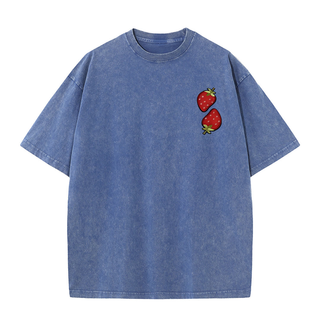 Christianartworkshop Fruit Of The Spirit Double Sided Unisex Washed T-shirt - image 10