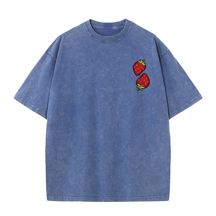 Christianartworkshop Fruit Of The Spirit Double Sided Unisex Washed T-shirt - image 10